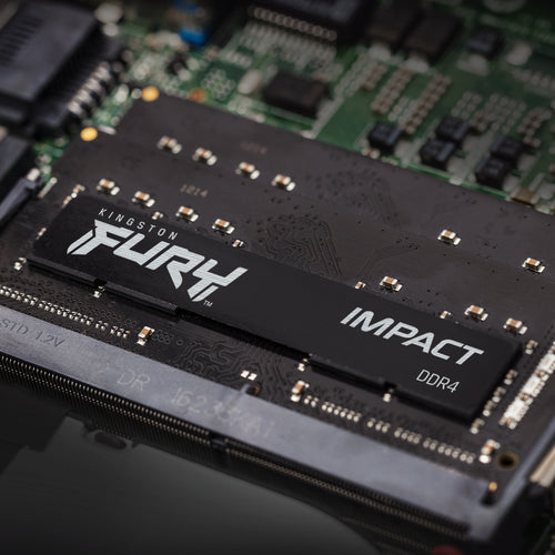 Kingston Technology FURY 32GB 3200MT/s DDR4 CL20 SODIMM (Kit of 2) Impact Kingston Technology FURY 32GB 3200MT/s DDR4 CL20 SODIMM (Kit of 2) Impact